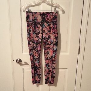 Lululemon Multi Color Floral Leggings